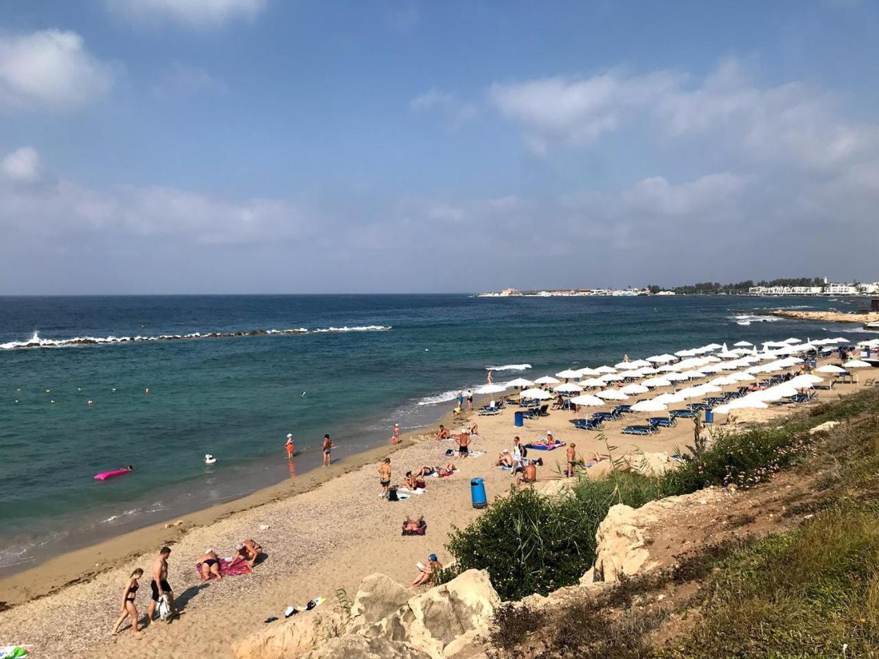 Dreamy 2 Bed Apartment By The Sea Pafos Dış mekan fotoğraf